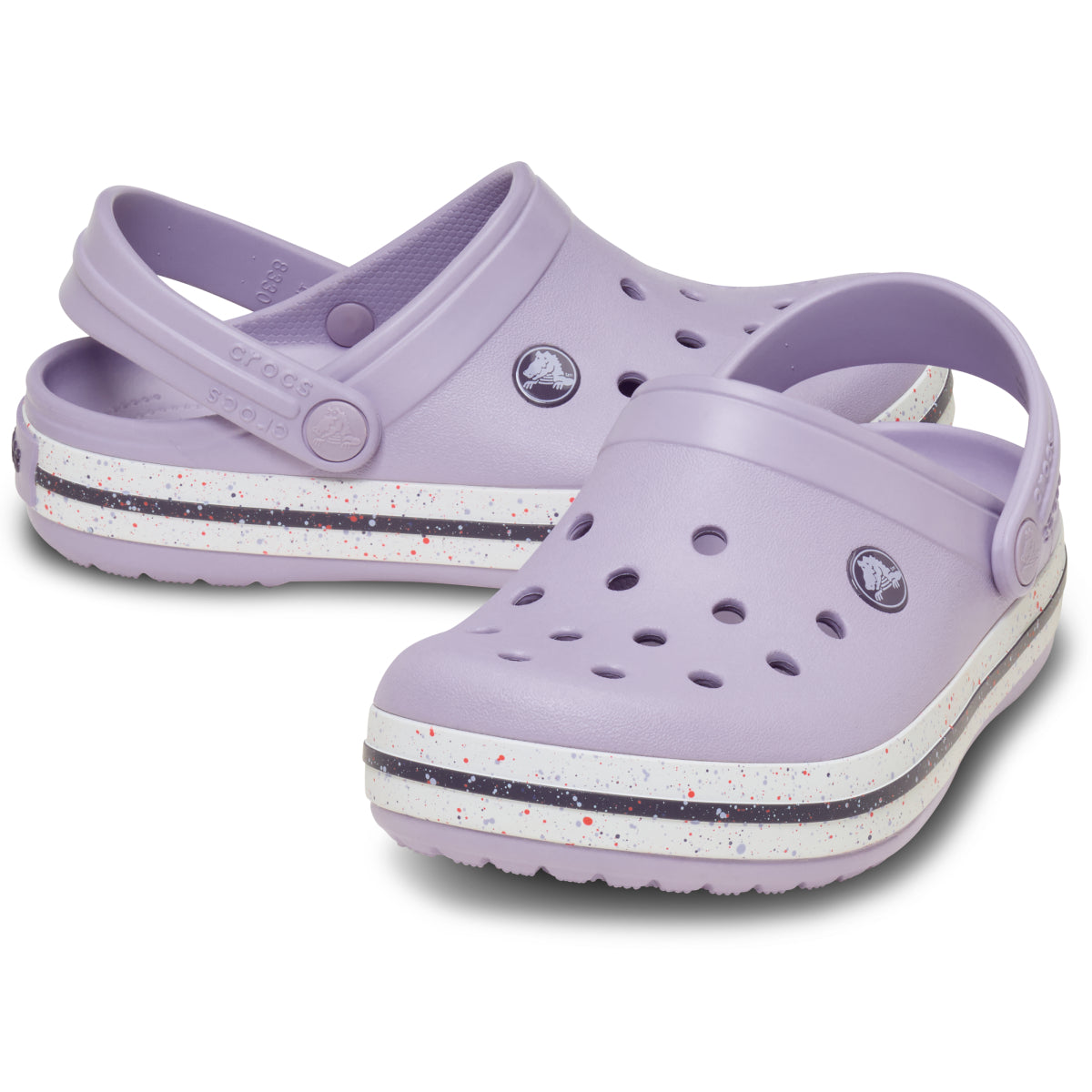 Crocband Speckled Band Clog K - Lavanta