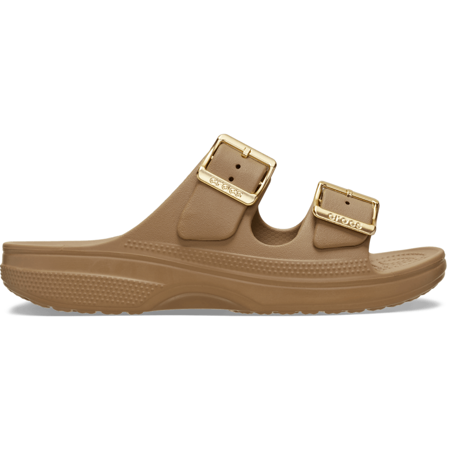Women’s Metallic Buckle Saturday Sandal
