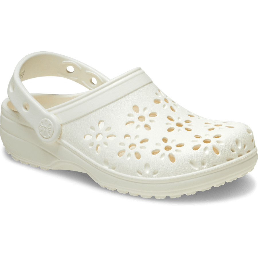 Kids' Classic Floral Cut-Out Clog