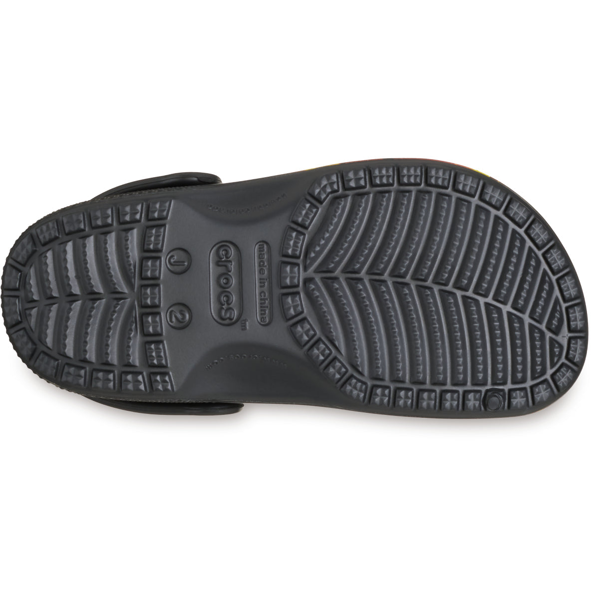 Classic Flaming Bball Clog K - Siyah